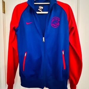 Women's Nike Cubs Zip up Jacket- Large